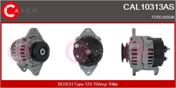 CASCO Generaator CAL10313AS