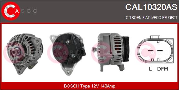 CASCO Generaator CAL10320AS