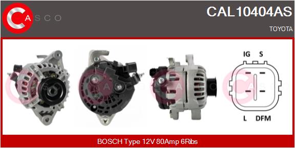 CASCO Generaator CAL10404AS