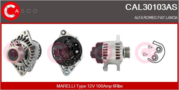 CASCO Generaator CAL30103AS