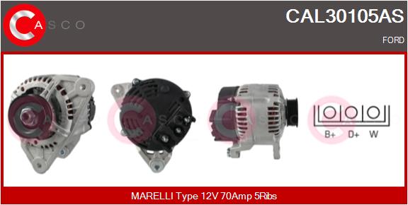 CASCO Generaator CAL30105AS