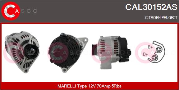 CASCO Generaator CAL30152AS