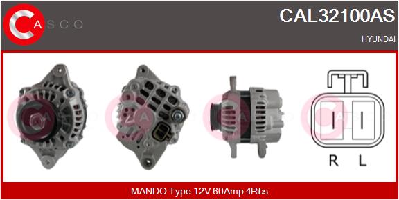 CASCO Generaator CAL32100AS