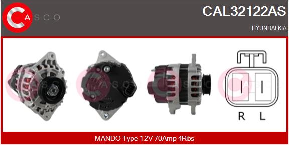 CASCO Generaator CAL32122AS