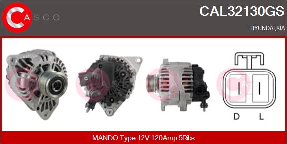 CASCO Generaator CAL32130GS