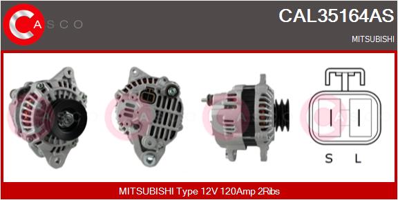 CASCO Generaator CAL35164AS