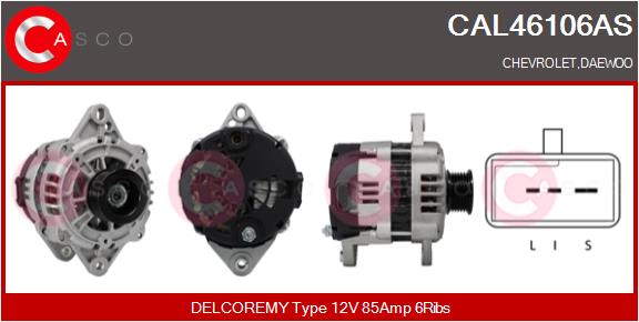 CASCO Generaator CAL46106AS
