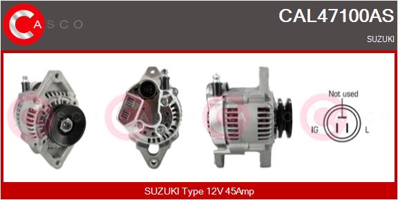 CASCO Generaator CAL47100AS
