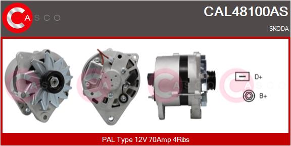 CASCO Generaator CAL48100AS