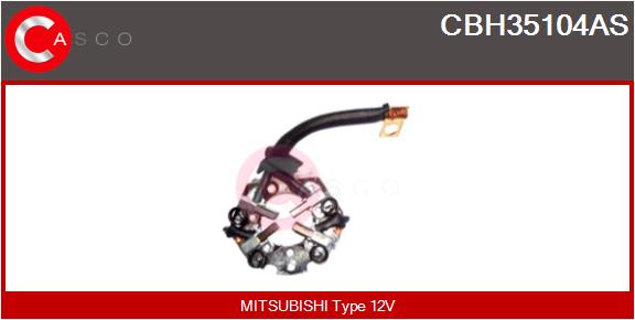 CASCO Kinnitus, süsinikuharjad CBH35104AS
