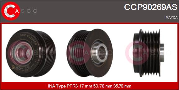 CASCO Rihmaratas,generaator CCP90269AS