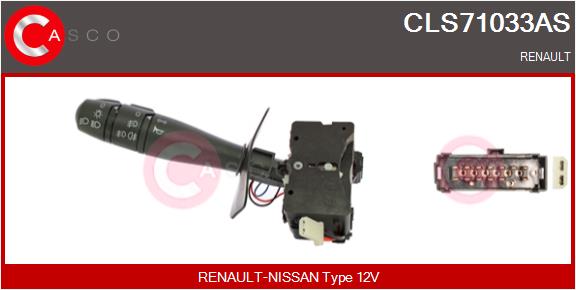 CASCO Lüliti, tuled / klaasipuhastajad CLS71033AS