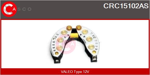 CASCO Prostownik, alternator CRC15102AS
