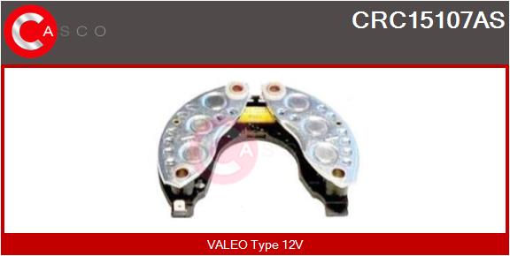 CASCO Prostownik, alternator CRC15107AS