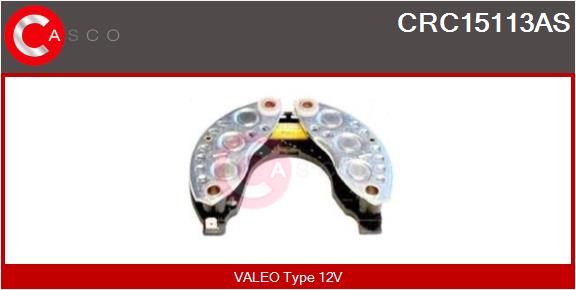 CASCO Prostownik, alternator CRC15113AS