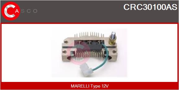CASCO Prostownik, alternator CRC30100AS
