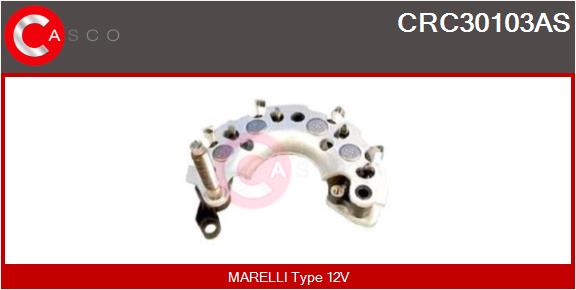 CASCO Prostownik, alternator CRC30103AS