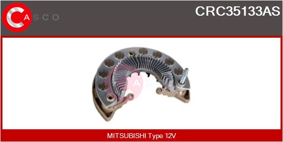 CASCO Prostownik, alternator CRC35133AS