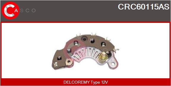 CASCO Prostownik, alternator CRC60115AS