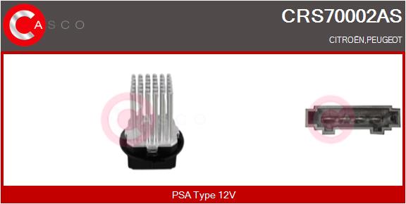 CASCO Takisti, salongi ventilaator CRS70002AS