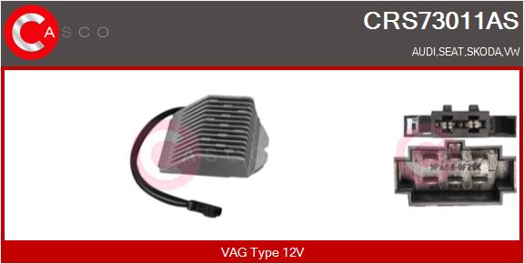CASCO Takisti, salongi ventilaator CRS73011AS