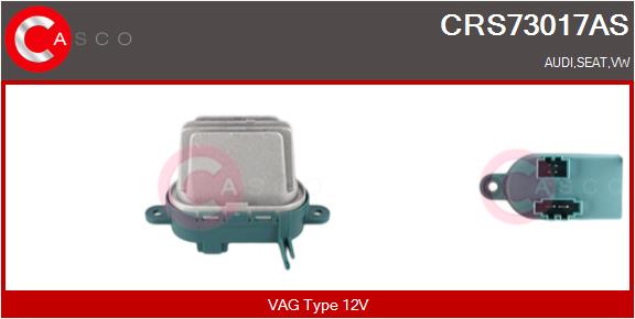 CASCO varža, vidaus pūtiklis CRS73017AS