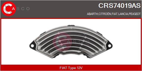 CASCO Takisti, salongi ventilaator CRS74019AS
