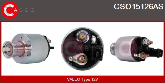 CASCO Włącznik elektromagnetyczny, rozrusznik CSO15126AS