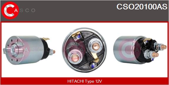 CASCO Włącznik elektromagnetyczny, rozrusznik CSO20100AS