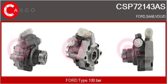 CASCO Hydraulikslang, stysrsystem CSP72143AS