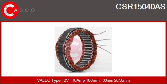 CASCO Staator, generaator CSR15040AS