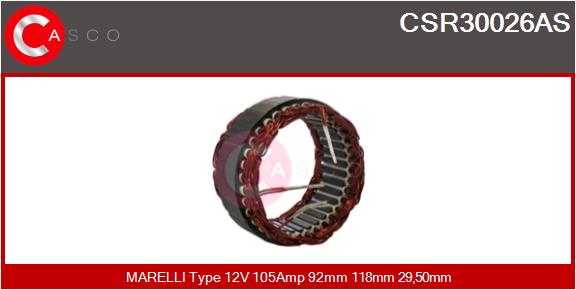 CASCO Staator, generaator CSR30026AS