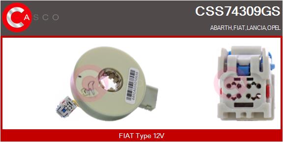 CASCO Styrvinkelsensor CSS74309GS