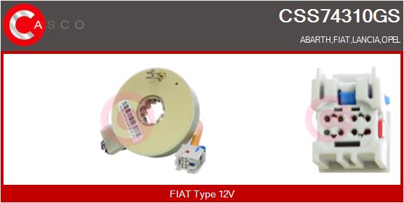 CASCO Styrvinkelsensor CSS74310GS
