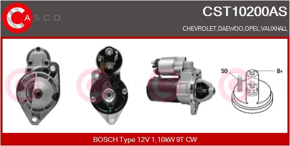 CASCO Rozrusznik CST10200AS