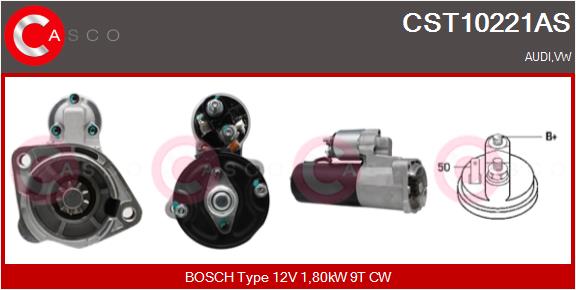 CASCO Käynnistinmoottori CST10221AS
