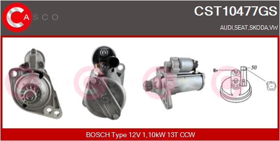 CASCO Käynnistinmoottori CST10477GS