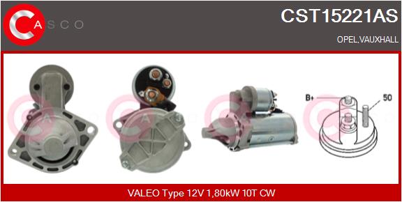 CASCO Käynnistinmoottori CST15221AS