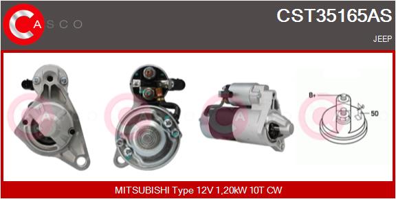 CASCO Startmotor CST35165AS