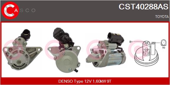 CASCO Käynnistinmoottori CST40288AS