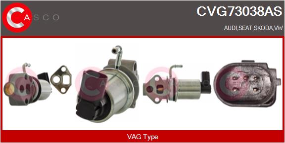 CASCO ERG vožtuvas CVG73038AS