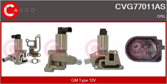 CASCO EGR-klapp CVG77011AS