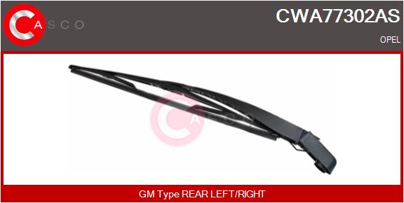CASCO Tuulilasinpyyhkimen varsi, lasinpesu CWA77302AS