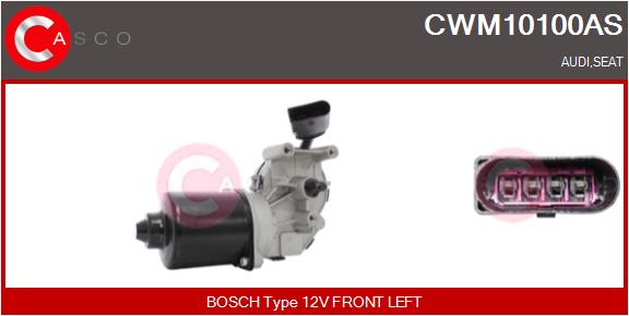 CASCO Pyyhkijän moottori CWM10100AS
