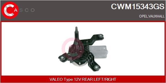CASCO valytuvo variklis CWM15343GS