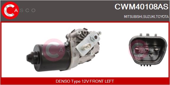CASCO Pyyhkijän moottori CWM40108AS