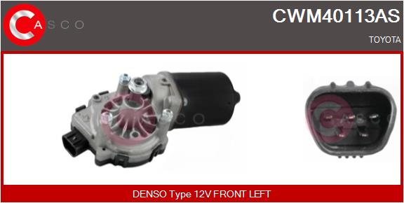 CASCO Pyyhkijän moottori CWM40113AS