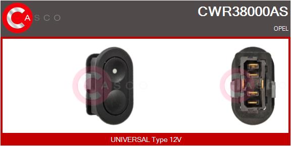 CASCO Przełącznik, podnośnik szyby CWR38000AS