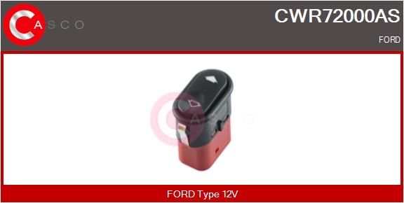 CASCO Brytare, fönsterhiss CWR72000AS