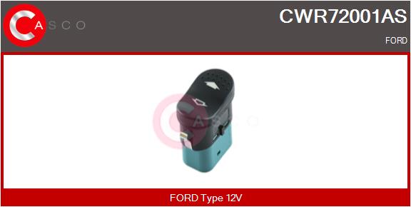 CASCO Brytare, fönsterhiss CWR72001AS
